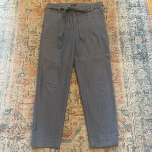 Loft ankle tie blue Pants